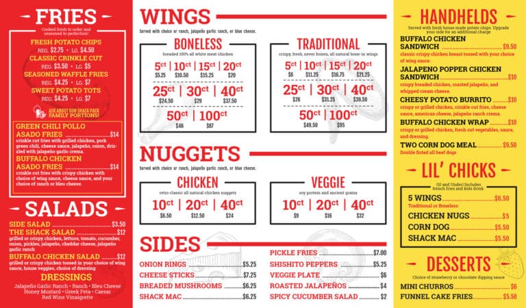 What's New - Wing Shack Wings